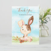 Merci de ferme Bunny Watercolor (Debout devant)