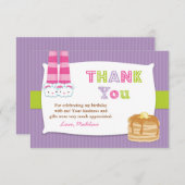 Merci de fête d'anniversaire de pyjamas et de (Devant / Derrière)