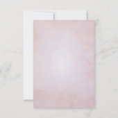 Merci de feuille de coeur rose (Dos)