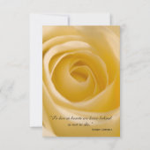 Merci de fleurs de rose blanche pour votre sympath (Devant)