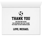 Merci de football (Intérieur Horizontal (Bas))