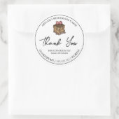 Merci de gâteau maison simple Étiquette (Sac)