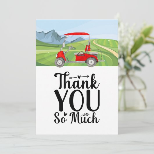 Merci de golf très pour golfeur (Debout devant)