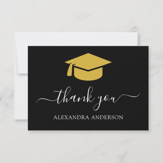 Merci de graduation 2022 Black Gold (Devant)