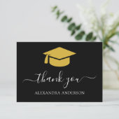 Merci de graduation 2022 Black Gold (Debout devant)