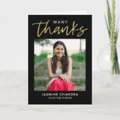 Merci de graduation couleur modifiable particulièr (Devant)