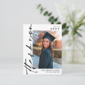 Merci de graduation de la photo du script de signa (Debout devant)