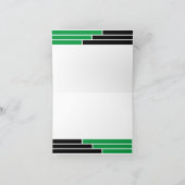 Merci de graduation des bars verts et noirs (Intérieur)
