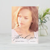 Merci de graduation personnalisé avec photo complè (Debout devant)