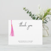 Merci de graduation Pink Tassel (Debout devant)