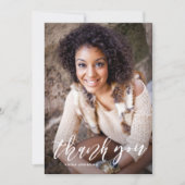 Merci de graduation verticale du script lettres ma (Devant)