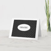 Merci de Grazie en italien (Devant)