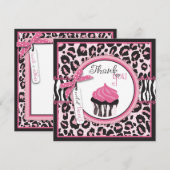 Merci de guépard d'impression sauvage et de petit (Devant / Derrière)