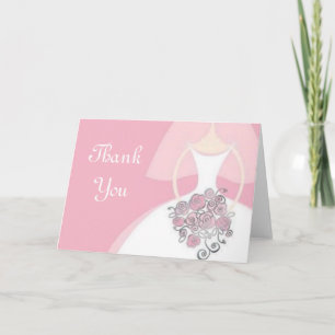 Merci de jeune mariée