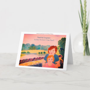 Merci de jour de reconnaissance des aidants nature