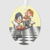 Merci de la cafétéria de l'école (devant)