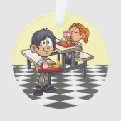 Merci de la cafétéria de l'école (devant)