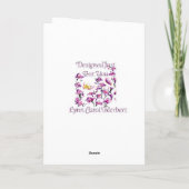 Merci de la carte de don généreux (Dos)