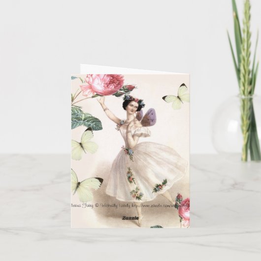 Merci de la fée de Ballerina (Dos)