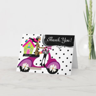 Merci de la maison immobilière Scooter fille Dots