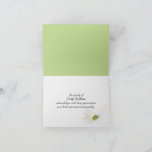 Merci de la sympathie des fleurs d'Apple (Intérieur)