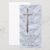 Merci de la Sympathie du marbre croisé de cuivre 1 (Devant / Derrière)