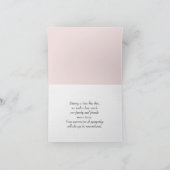 Merci de la sympathie rose (Intérieur)