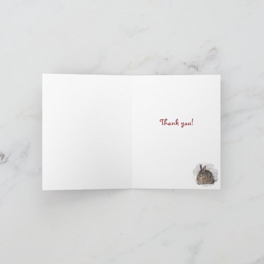 Merci de lapin de neige (Intérieur)