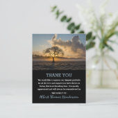 Merci de l'arbre solitaire | Photo funéraire (Debout devant)