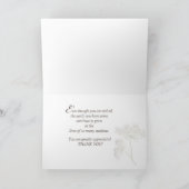 Merci de l'enseignant à la retraite Fleurs sauvage (Intérieur)