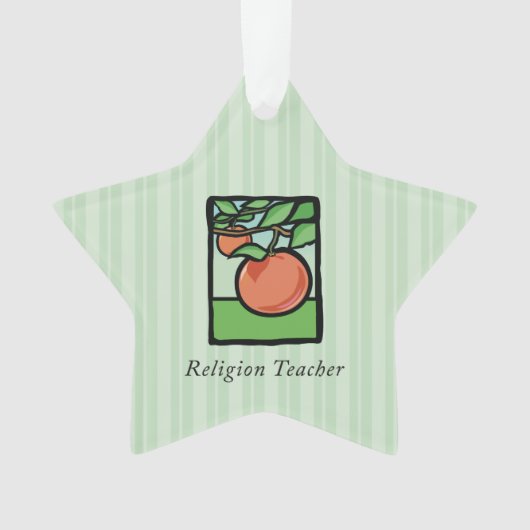 Merci de l'enseignant religieux, Apple (devant)