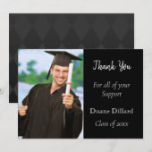 Merci de licence photo simple (Devant / Derrière)