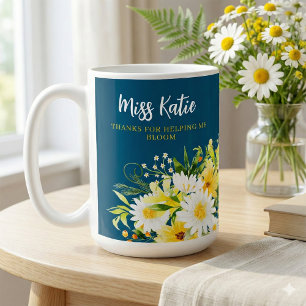 Merci De M'Aider À Bloom Daisy Mug