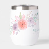 Merci De M'Aider À Bloom Water Bottle (Avant)