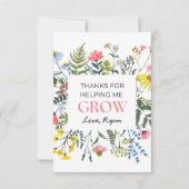 Merci de m'aider à devenir enseignant / Cadeau de  (Devant)