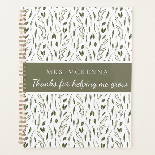 Merci De M'Aider À Planifier La Croissance (Devant)