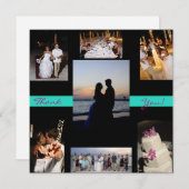 Merci de mariage (Devant / Derrière)