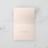 Merci de Mariage à rayures roses (Intérieur)