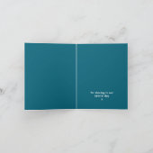 Merci de mariage Blue Sea Beach (Intérieur)