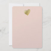 Merci de mariage de calligraphie d'effet de relief (Dos)