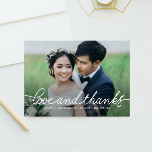 Merci de Mariage de couleur modifiable de script d