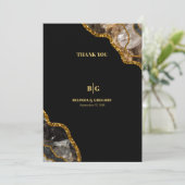 Merci de Mariage de  de la Parties scintillant d'â (Debout devant)