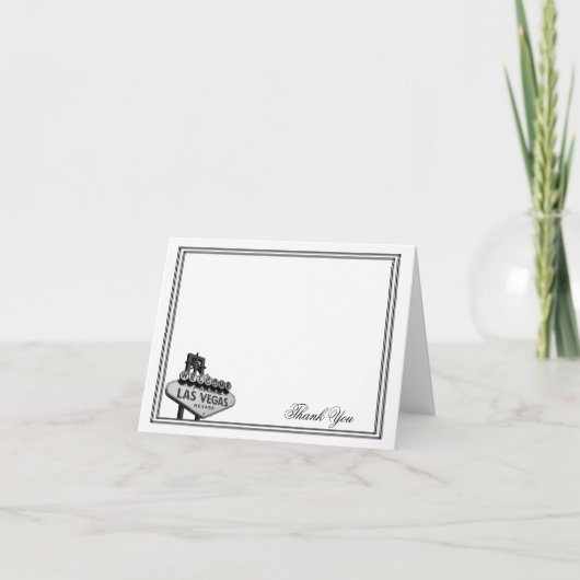 Merci de mariage de destination de Las Vegas (Devant)