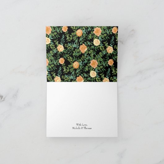 Merci de Mariage de la pêche noire (Intérieur)