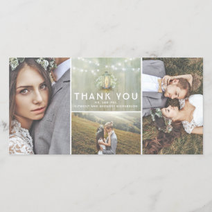 Merci de mariage de lanterne et de souffle du bébé