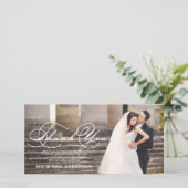 Merci de Mariage de script (Debout devant)