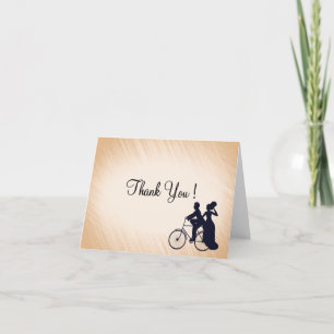 Merci de Mariage de vélo de plage vide à l'intérie