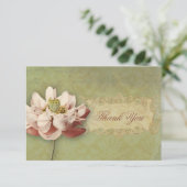 Merci de mariage d'Etude de Fleurs Vintage (Debout devant)