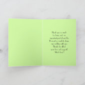 Merci de mariage du muguet (Intérieur)