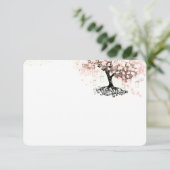 Merci de Mariage du tableau de bord Pink Heart Lea (Debout devant)